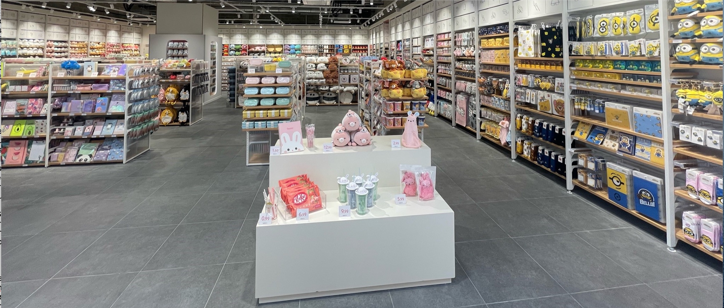 Miniso design des boutiques